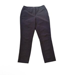 Carolina Belle Black and Cream Patterned Pants